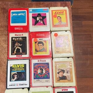 Vintage Elvis 8-Track Tapes Collection